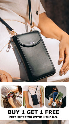 Do you just have your cell phone and a few other important things to bring with you? The elegant Selena Clutch Wallet is light and stylish, made to fit your phone, and ideal for carrying all your daily essentials. Use it as a clutch, or use the included strap to turn it into a crossbody mobile phone bag. Summer Travel Phone Bag With Cell Phone Pocket, Casual Portable Wallet For Travel, Portable Phone Bag For Everyday Summer Use, Summer Everyday Portable Phone Bag, Casual Travel Wallet, Casual Everyday Wallet, Versatile Phone Bag With Card Slots For Gift, Trendy Travel Phone Bag With Interior Card Slots, Versatile Portable Phone Bag For Gifts