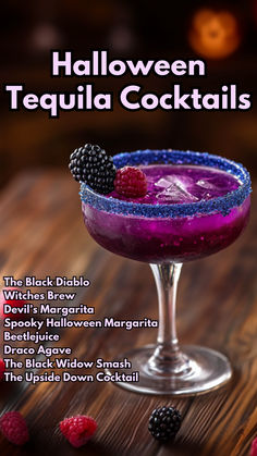 Halloween Tequila Cocktails Party Tequila Drinks, Halloween Party Drinks Tequila, Fiesta Work Party, Spooky Drinks Tequila, Mixed Drinks Halloween, Halloween Drink With Tequila, Halloween Themed Tequila Drinks, Spooky Drinks With Tequila, Drinks Alcohol Recipes Halloween