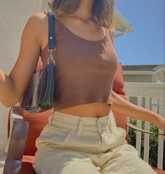 Crop Tank Top Outfit, Cropped Tank Top Outfit, Brandy Fits, Outfitinspo Style, Tank Top Outfit, Tank Top Outfits, Clothes Diy, Crop Tank Top