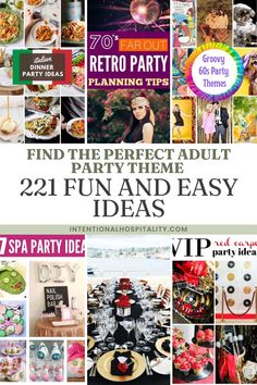 221 fun and easy party theme ideas