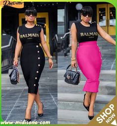 Solid High Waist Bodycon Slim Midi Skirt Casual Pencil Mini Skirt For Club, Summer Party Bodycon Pencil Skirt, Casual Bodycon Skirt For Work, Casual Bodycon Pencil Skirt, High Waist Pencil Skirt For Summer Night Out, Summer Workwear Bodycon Pencil Skirt, Summer Bodycon Pencil Skirt For Work, Spring Club Bodycon Skirt, Summer Bodycon Pencil Skirt