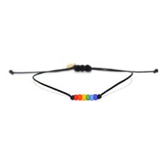 The Pride Bracelet // Rainbow Beaded Bracelet - Gay Pride Bracelet - Pride Bracelet - Equality Bracelet - LGBT Bracelet - Love Wins Lgbtq Bracelet, Gay Pride Bracelet, Lgbt Bracelet, Pride Jewellery, Bracelet Rainbow, Pride Bracelet, Love Wins, Rainbow Beads, The Pride