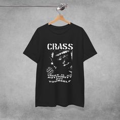 Crass "There is no authority but yourself" Tee Shirt Price, Favorite Outfit, Bathing Beauties