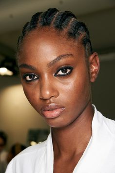 Christian Dior Spring 2021 Ready-to-Wear Collection | Vogue Cornrows Natural Hair, Hair Issues, Afro Style, Braided Cornrow Hairstyles, Hair Twist Styles, Vogue Germany, Natural Hair Styles Easy, Girls Braids