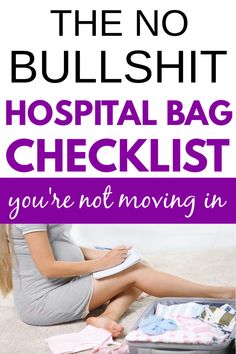 Mommy And Newborn, Hospital Bag List, Hospital List