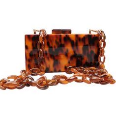 Tortoise Acrylic Box Clutch Acrylic Box Clutch, Leopard Clutch, Crossbody Bag Pattern, Acrylic Bag, Acrylic Clutch, Printed Purse, Box Clutch, Brown Handbag, Brown Purses