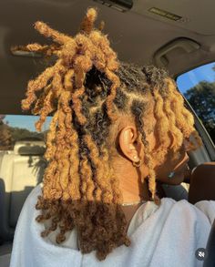 Copper Locs, Hair Muse, Dreads Hairstyles, Braided Dreadlocks, Loc Inspiration