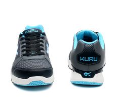 A casual sneaker with structured stability and an extra roomy toe box. Experience a whole new level of mobility. QUANTUM offers luxuriously wide toe boxes and structured stability for the utmost support and comfort. KURU’s signature heel-hugging support with an everyday silhouette makes QUANTUM one of our top sellers. | Spacious Toe Box: Let your toes wiggle and your bunions breathe with QUANTUM’s luxuriously wide toe boxes. Breathable Comfort: Airy mesh uppers and moisture-wicking linings help Kuru Shoes, Yoga Iyengar, Perfect Heels, Wide Heels, Casual Trainers, Heel Pain, Wide Shoes, Ankle Support, Vinyasa Yoga