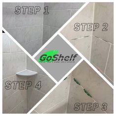 the steps to install a shower head in a bathroom