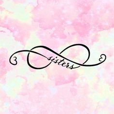 the word aries written in cursive writing on a pink background