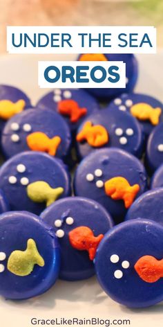 under the sea oreos are fun and easy to make