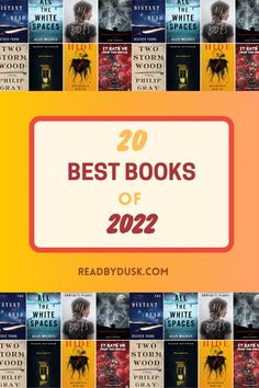 the best books of 2012 are featured in this book cover photo with an orange background