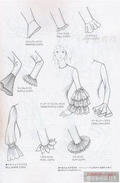 an instruction manual for how to wear ruffled skirts