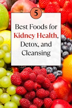 Unlock the secret to healthier kidneys with our Blend of Bites! 🌱 Discover the top 5 powerhouse foods that naturally cleanse and rejuvenate your kidneys. From crisp greens to antioxidant-rich berries, this curated selection is packed with nutrients to support your kidney detox journey. Dive into a world of wellness and nourish your body from within. Pin now for a healthier tomorrow! #KidneyDetox #HealthyEating #NutritionTips #KidneyCleanse Good For Kidney Health, Foods Good For Kidneys, Kidney Cleanse Natural, Ckd Recipes, Food For Kidney Health, Cleanse Juice, Liver Cleansing, Kidney Friendly Diet, Detox Body