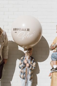 "Brother or Sister?" 5 Tips to create a fun gender reveal photoshoot for just you your family. Using our Luxury Customised Gender Reveal Balloons.

At Newcastle Dried Flower Co we work with you to create a sophisticated personalised balloon that suits your style. We are Newcastle and Lake Macquarie's only Luxury Customised Balloon Designers. Unique Gender Reveal With Sibling, Confetti Gender Reveal Photography, Gender Reveal Studio Photoshoot, Brother Or Sister Gender Reveal, Sister Gender Reveal, Gender Reveal Photoshoot, Baby Reception, Reveal Photoshoot