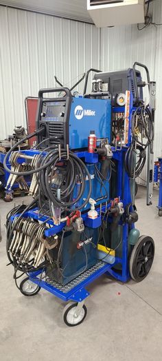 the machine is being used to make repairs for many different types of machines and tools