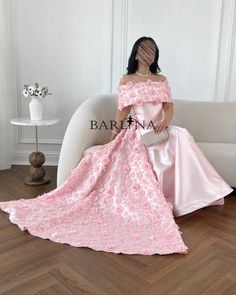 Dress Outfits For Wedding, Pink Engagement Dress, فستان زهري, Dinner Gowns, Cute Formal Dresses, Classy Gowns, Cute Dresses For Party, Pink Evening Dress