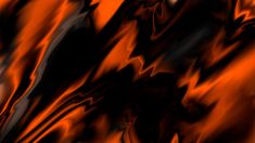 an orange and black abstract background