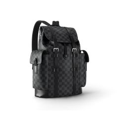 LOUIS VUITTON® - Christopher Mm - Graphite Louis Vuitton Taschen, Sac Louis Vuitton, Attractive Style, Louis Vuitton Backpack, Rblx Fits, Shoes Ideas, Buy Bags, Mens Casual Dress Outfits, Expensive Jewelry