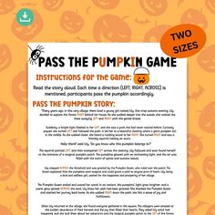 a halloween story with pumpkins and jack - o'- lanternes on it