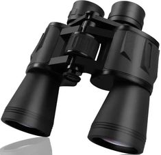 a pair of binoculars sitting next to each other