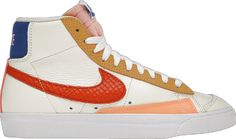 Nike Blazer Mid 77 Orange, Nike Blazer Mid 77 Women, Orange Blazer, Nike Blazer Mid 77, Nike Blazer Mid, Nike Blazers Mid, Shoes Sneakers Nike, Blazer Mid, Hot Sneakers