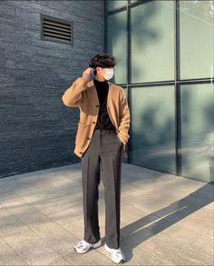 Korean Aesthetic Outfits, Korean Style Boy, Outfit Cowok, Outfit Ideas Korean, Korean Mens Fashion, Aesthetic Outfits Men