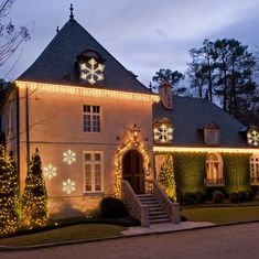 Make any holiday decorating theme more dynamic! Impressive from every angle! Twinkling LEDs set this snowflake apart. A three dimensional snowflake that features our LED sparklers. Match them up or mix with classic white snowflakes. The next level of holiday decorating. Both elegant and gorgeous. No one will miss this one! The branches of this snowflake are white with classic white lights. Available in two LED colors and three sizes. This product is bright and beautiful. Contains a total of 960 LED lights bulb color: classic white. Perfect oversized, twinkling decor on white branches. Make a statement with this snowflake today. Holidynamics Holiday Lighting Solut 48-in Hanging Sphere Ball Hanging Decoration with White LED Lights | 68021 Christmas Lighting, Decorating Themes, Solar String Lights, Outdoor Holidays, Outdoor Christmas Lights, White Led Lights, Light Installation, Christmas Tree Lighting, Led String Lights