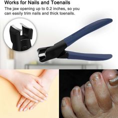 Nail Clippers for Men - Toenail Clippers for Thick Nails, Fingernail Clipper Fingernail Clippers, Nail Scissors, Art Tools, Nail Art Tools, Nail Clippers, You Nailed It