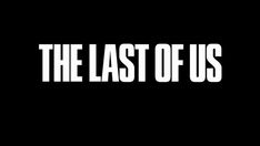 the last of us logo on black background