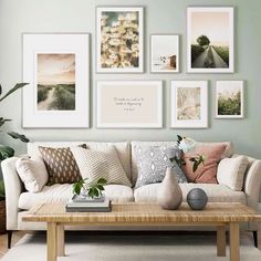 Quadro paisagens flores natureza Decor Above Couch, Above Couch, Gallery Wall Living Room, Gallery Wall Ideas, Wall Living Room, Muted Tones, Wall Ideas, Living Room Inspiration