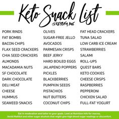 Lele ♥️ www.ketofy.me (@ketofy.me) • Instagram photos and videos Keto Snack List, Snack List, Snacks List, Keto Snack, Keto Diet Menu