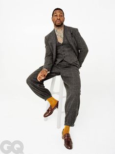 Gq Mens Style Photoshoot, Jonathan Majors, Spike Lee, Men Photoshoot, Black Actors, Men Photography, Gq Magazine, Don Juan, Sharp Dressed Man