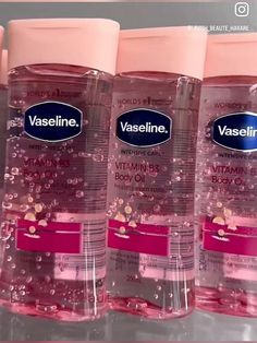 Follow @Murkianaa for more 💕 Vaseline Body Oil, Basic Skin Care Routine