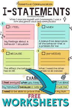 Activities For Communication Skills, Parenting Group Activities, You Statements, Counseling Activities Communication, Family Communication Skills, I Messages Counseling, Communication Group Therapy Activities, Learning Communication Skills, Communication Therapy Activities