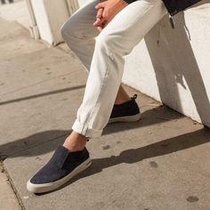 Casual, comfortable and easy to wear with anything. There’s no wondering why our crew lives in these. Hightop Shoes, Surf Style Men, Vans Slip Ons, Casual Slip On Shoes, Surf Club, Beach Surf, Vans Slip On, Surf Style, On Sneakers