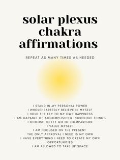 Chakra Guide, Manipura Chakra, Chakra Healing Meditation, Chakra Heilung, Healing Affirmations, Energy Healing Spirituality, Spiritual Manifestation