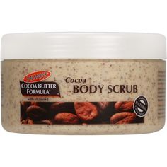 Reveal younger looking skin with Palmer's Cocoa Butter Formula Cocoa Body Scrub. This unique formula contains pure Cocoa Butter, Shea Butter, Vitamin E and natural exfoliating ingredients that moisturize, refine and polish skin. Size: 7 oz.  Color: Multicolor. Palmer's Cocoa Butter, Palmers Cocoa Butter, Cocoa Butter Formula, Cocoa Beans, Vitamins For Skin, Smoother Skin, Younger Looking Skin, Baking Ingredients