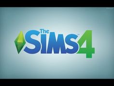 the logo for the game, the sims 4