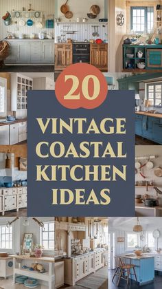 20 Vintage Coastal Kitchen Ideas That Bring the Beach to Your Breakfast Nook