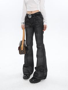 Size: S M LColor classification: grayYear Season: Summer 2023Thickness: RegularTrouser length: Long pants SIZE Trouser length waistline Hip circumference Thigh circumference S 106 66 86 49 M 107 68 90 50 L 108 70 94 51 Trendy Gray High Waist Jeans, Trendy High Waist Gray Jeans, Fitted Full-length Gray Jeans, Trendy Gray Full Length Jeans, Trendy Full Length Gray Jeans, Mid-rise Gray Jeans For Fall, Fitted Gray Denim Pants, Trendy Washed Black Bottoms For Fall, Trendy Mid-rise Gray Pants