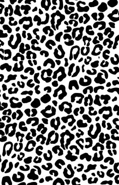 a black and white animal print pattern