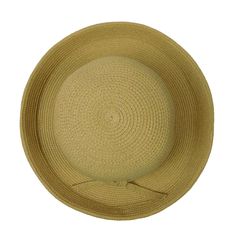 Up turned, kettle, brim hat with dome crown. Shapeable 3" wide brim. Soft cotton and polyester blend paper braid hat. Self-tie. UPF50+ sun protection hat. Packable, crushable travel hat. One size fits most. 65% paper straw, 15% polyester, 25% cotton. Flat Brim Panama Hat With Upf 50+, Panama Hat With Upf 50+ And Flat Brim, Adjustable Solid Color Hat Bands For Kentucky Derby, Lightweight Adjustable Solid Panama Hat, Packable Adjustable Bucket Sun Hat, Upf 50+ Straw Bucket Hat, Beige Packable Bucket Hat, Solid Color Fedora Sun Hat For Travel, Flat Brim Hat With Upf 50+