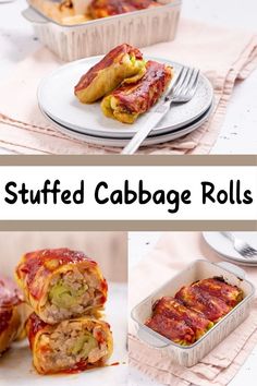 Get a delicious stuffed cabbage rolls recipe that can be made as a classic Polish version with sauerkraut to vegetarian and oven-baked options. Whether using a crockpot, Instant Pot, or stovetop, these stuffed cabbage rolls are a comforting and easy meal for any occasion. Stuffed Cabbage Rolls Recipe, Easy Stuffed Cabbage, Stuffed Cabbage Rolls, Cabbage Rolls Recipe, Stuffed Cabbage, Supper Recipes, Cabbage Rolls, Weeknight Dinner Recipe