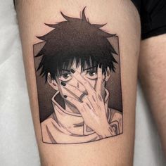 Jujutsu Kaisen Manga Tattoo, Anime Tattoo Jujutsu Kaisen, Jujutsu Kaisen Sukuna Tattoo, Yuta Tattoo, Yuta Drawing, Jujutsu Kaisen Tattoo Ideas, Jujutsu Kaisen Tattoo, Sukuna Tattoo, Yuta Jujutsu Kaisen