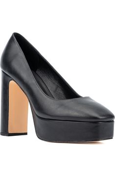 NEW YORK AND COMPANY Ryla Block Heel Platform Pump (Women) | Nordstromrack