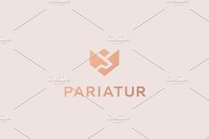 the logo for pariatur, a company that sells products and services to people