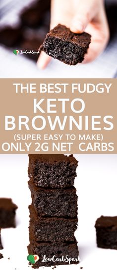 the best fudgey keto brownies super easy to make only 2g net carbs