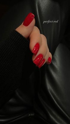 Short Red Nails, Permanente Make-up, Smink Inspiration, Fire Nails, Classy Nails, Pretty Acrylic Nails, Chic Nails, Dope Nails