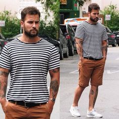 Large Men Fashion, Outfits Sommer, Big Men Fashion, Mens Summer Outfits, Masculine Style, Men's Outfits, Big Guys, Stil Inspiration, Mens Fashion Casual Outfits